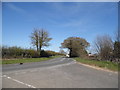 Millfield Lane at the junction of Dunstable Road