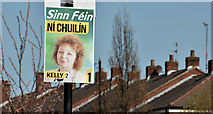 J3375 : Assembly election poster, Antrim Road, Belfast - April 2016(1) by Albert Bridge
