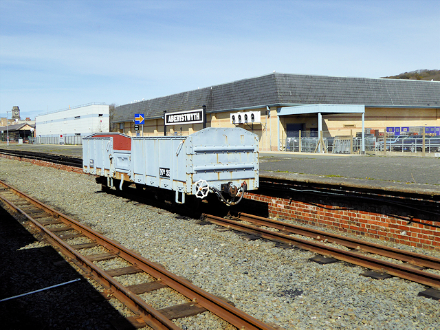 Vale of Rheidol Railway, Goods Wagon at Aberystwyth