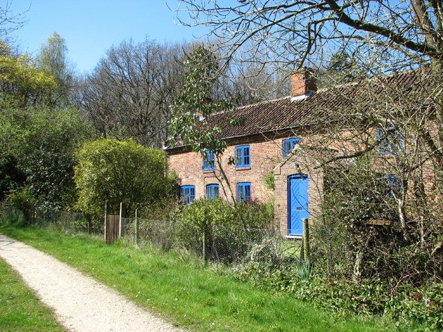 The Dyes past converted farmhouse