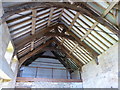 The roof of the old priory hall in Stoke-sub-Hampden