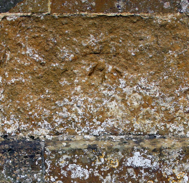 Benchmark on St Peter's Church