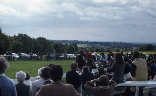 One of the races on the day of the 200th Derby