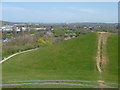 Looking towards Central London from Northala Fields