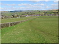 Wall-side path near Lower Draught Gates Farm