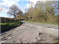 Cotton Row at the junction of Holmbury Road