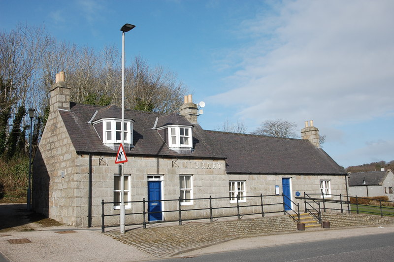 New Pitsligo Library © Bill Harrison cc-by-sa/2.0 :: Geograph Britain ...