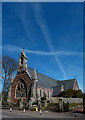 The Saltire at Alloway Church