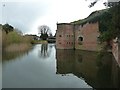 SU5902 : Fort Brockhurst - Moat around the keep by Rob Farrow