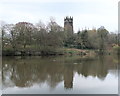 Lymm Dam and St Mary