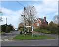 Junction of Cliff Road and Hill Top Road, Acton Bridge