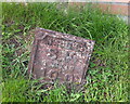 Old Water Board Marker on Chapel Lane, Acton Bridge