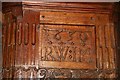 Date on pulpit, St Mary