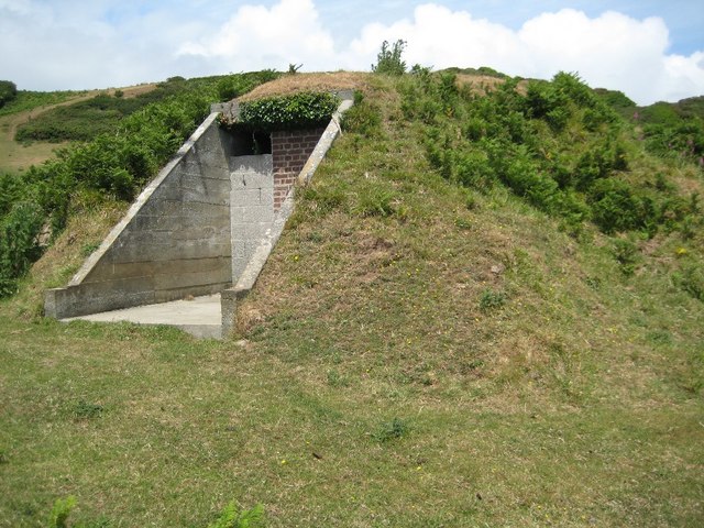 WWII bunker near Prawle Point