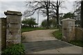 Entrance and drive to Tatton House