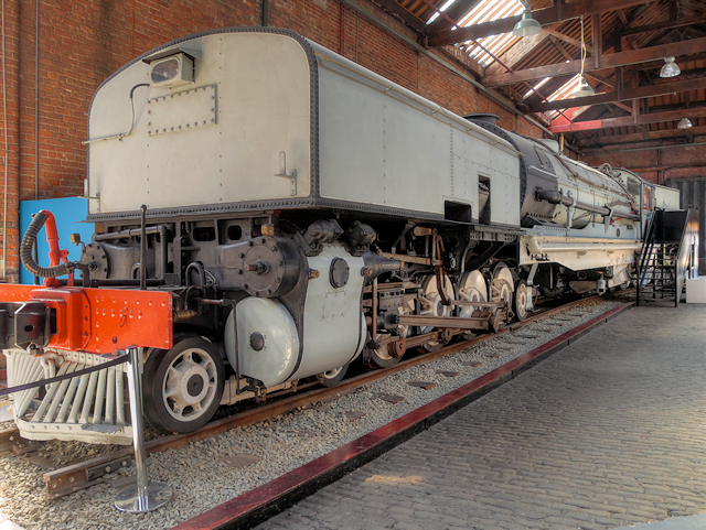 Beyer-Garratt Articulated Locomotive at the Museum of Science and Engineering