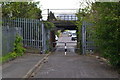 Bridge under railway from Connaught Lane