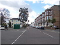 West Hill Road - viewed from Hahnemann Road