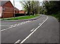 Bend in Ty Mawr Road, Llandaff North, Cardiff