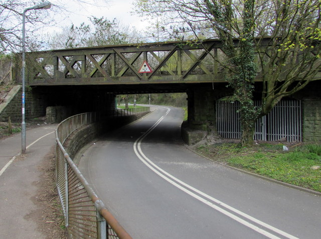 South Side Of A Railway Bridge Over Ty © Jaggery Geograph Britain