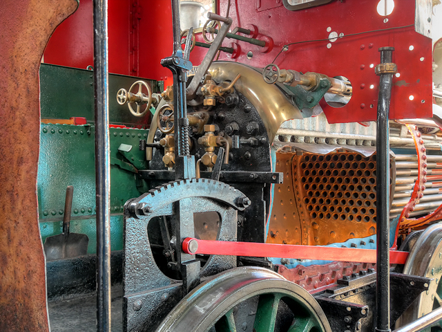 Steam Locomotive Pender, The Cab