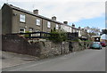 Row of houses above Ty Mawr Road, Llandaff North, Cardiff