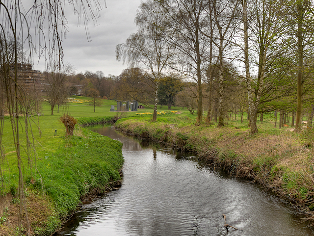 River Dearne The Cut Yorkshire © David Dixon Geograph Britain