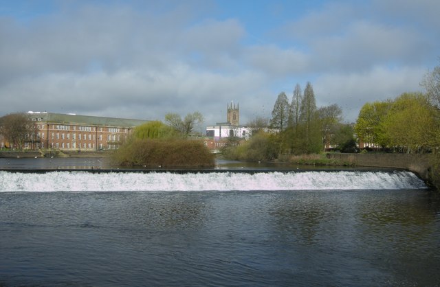 Weir on the River Derwent