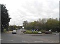 ST9871 : Roundabout on Chilvester Hill, Calne by David Howard