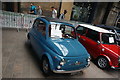 View of a Fiat 500 in the "For Sale" section of the Classic Car Boot Sale