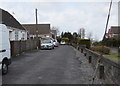 SS5698 : Side road to Jireh Evangelical Church, Loughor by Jaggery