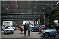 View into the "For Sale" section of the Classic Car Boot Sale inside the College of Design & Art