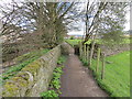 Gated Footpath Stile beside Holme Beck