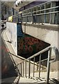 Steps and subway, St James Barton, Bristol