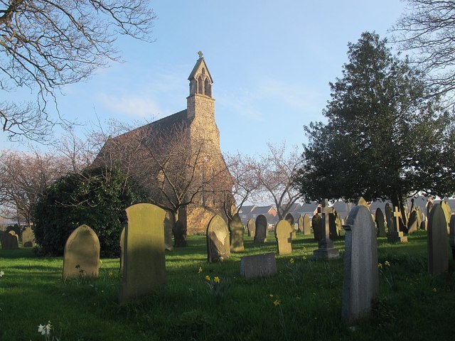 West end of St Peter's church, Elworth 