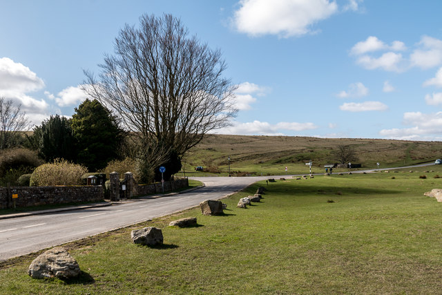 Road and Moorland, Goathland, Yorkshire