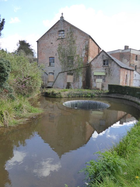 The Tumbling Weir, Ottery St Mary
