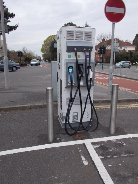 Rapid Charger for electric vehicles - Poole Road