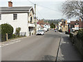 Looking north-northwest along The Borough