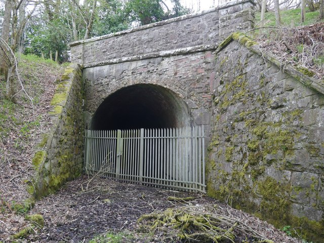 Tunnel portal at Strowan © Brian Westlake :: Geograph Britain and Ireland