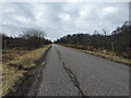 The A896 towards Lochcarron