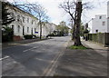 West along Clarence Road, Cheltenham