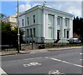 Green house on a Cheltenham corner