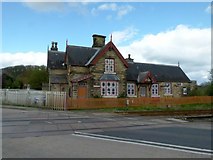 SO4579 : Onibury Station buildings by Alan Murray-Rust