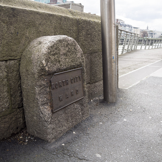 Ward boundary marker, Dublin