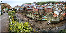 NZ7818 : Staithes on a grey day by Andy Stephenson