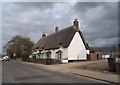 Thatched cottage on London Road, Marlborough