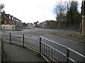 Dover Road (A260) entering Folkestone