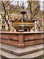 SJ8398 : Queen Victoria Jubilee Fountain in Albert Square by David Dixon