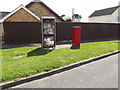 Telephone Box & 2 Phillipps Road Postbox